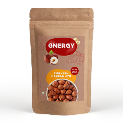 Gnergy's Turkish Hazelnuts – Rich, Buttery, and Loaded with Heart-Healthy Nutrients