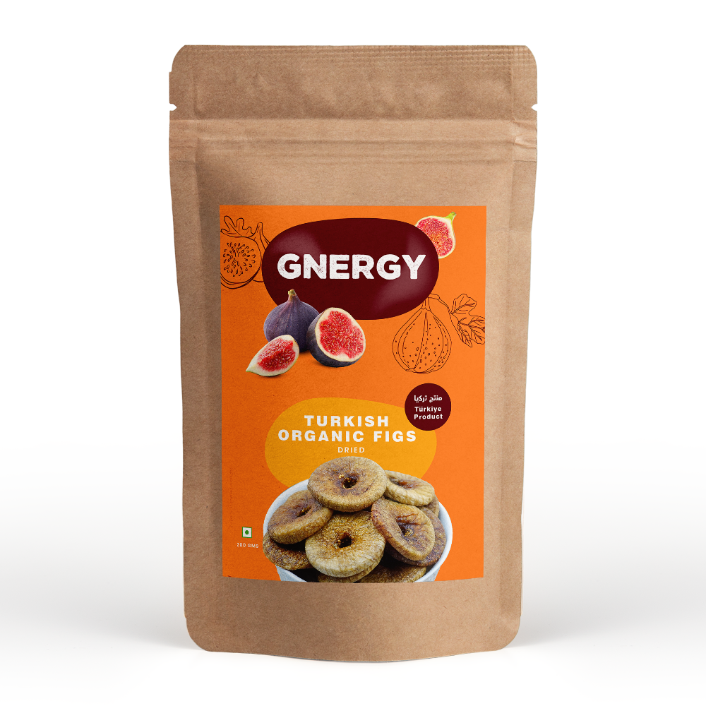 Gnergy's Organic Turkish Dried Figs –  Naturally sweet and wholesome