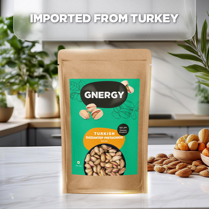 Gnergy's Turkish Gaziantep Pistachios – Rich, Crunchy, and irresistibly flavourful pistachios from Turkey’s pistachio capital