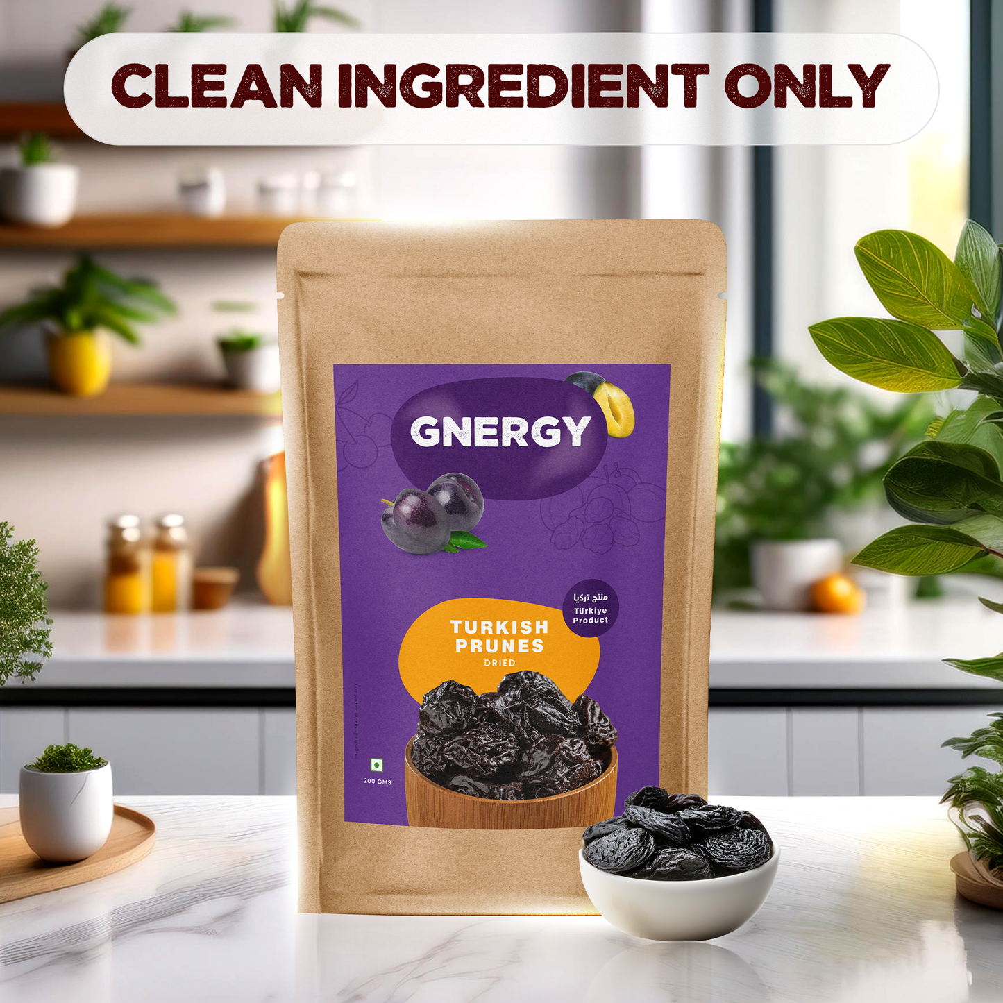 Gnergy's Turkish Dried Prunes – Soft, Sweet, and Packed with Natural Vitality