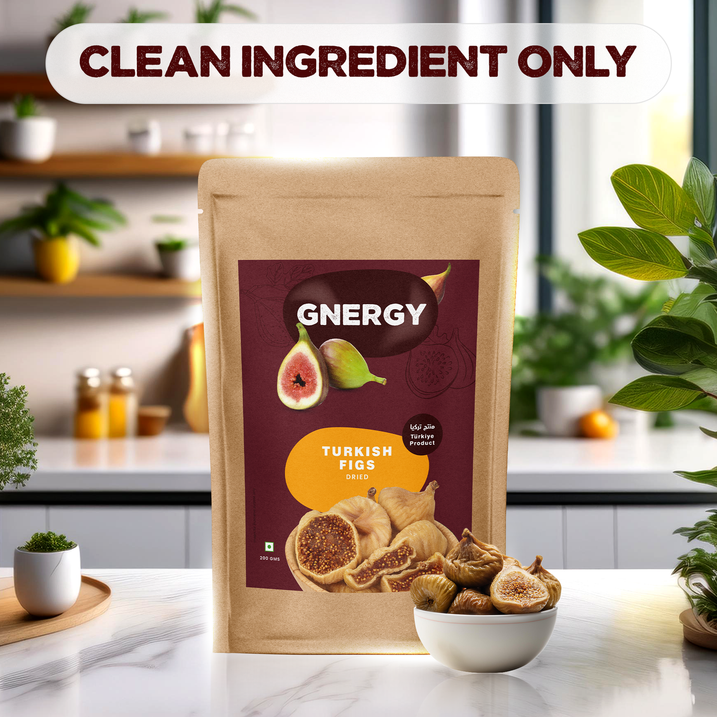 Gnergy's Turkish Dried Figs – Pure, Sweet, and Nourishing